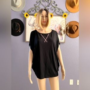 HoneyMe black blouse